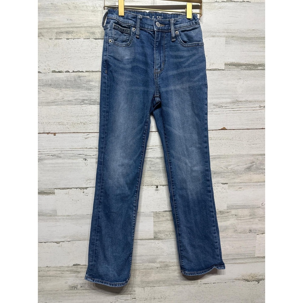 Old Navy Bootcut Jeans Boys‎ 12 Slim Blue Built-In Flex EUC